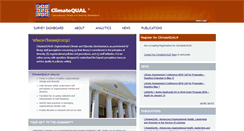 Desktop Screenshot of climatequal.org